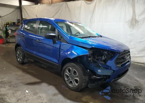 2020 Ford Ecosport S z USA, uszkodzony, nr VIN MAJ3S2FEXLC340061